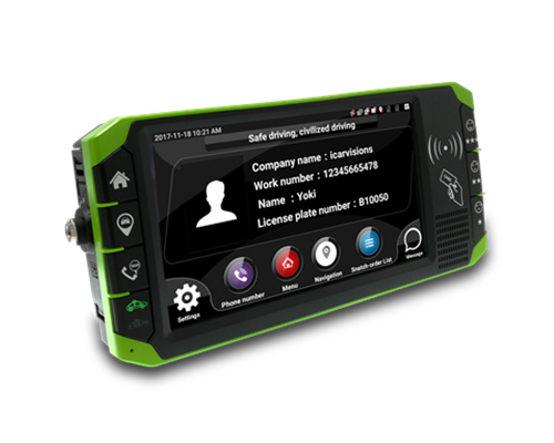 2/4CH touch screen 4G MDVR perfect for taxi
