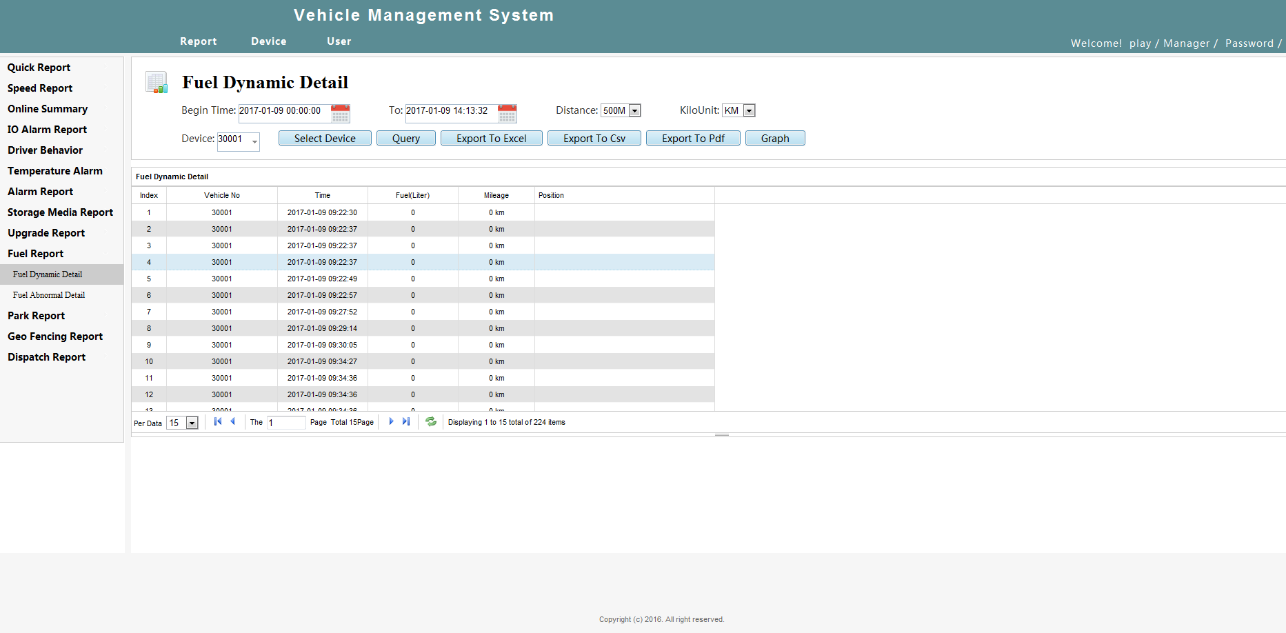 Intelligent vehicle monitoring system - WEB Client Picture10 Intelligent vehicle monitoring system - WEB Client Picture10