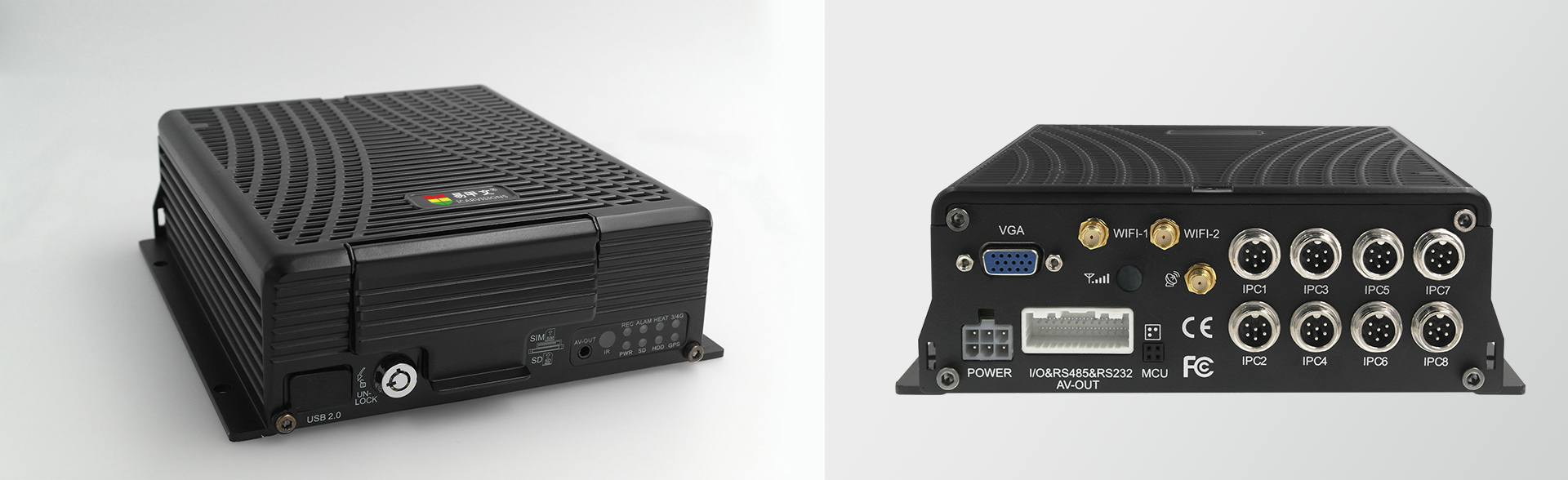 8 channel GPS WIFI HDD Mobile NVR for Truck Picture3 8 channel GPS WIFI HDD Mobile NVR for Truck Picture3