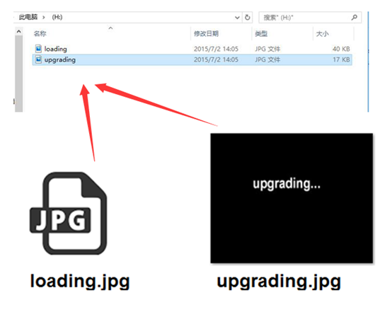 How to upgrade the MDVR's logo by USB/SD card Picture3