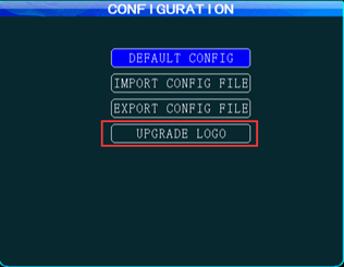 How to upgrade the MDVR's logo by USB/SD card Picture9