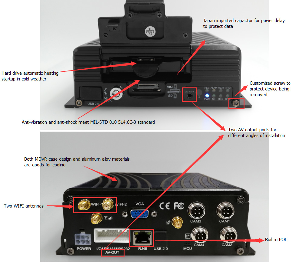 Icarvisions 4ch 1080P HDD Car Mobile DVR Picture3 Icarvisions 4ch 1080P HDD Car Mobile DVR Picture3