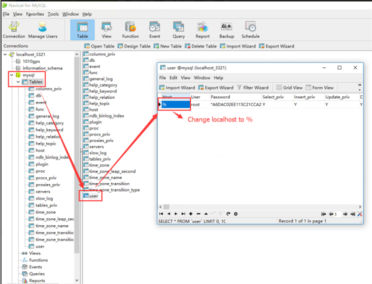 IVMSServer Mysql enable remote access Picture4 IVMSServer Mysql enable remote access Picture4