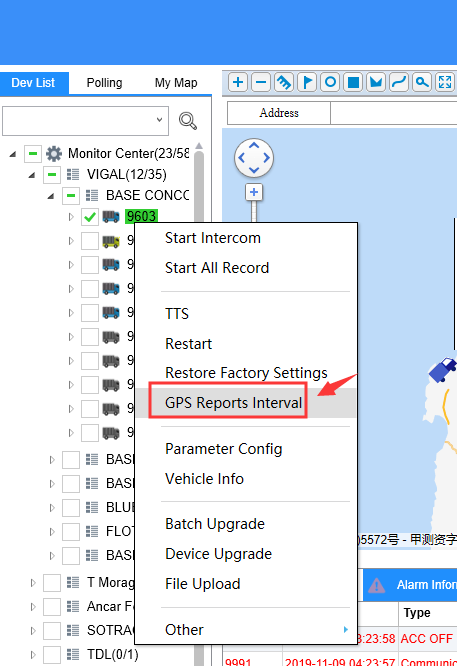 How to change the GPS update time in IVMS client side Picture3 How to change the GPS update time in IVMS client side Picture3