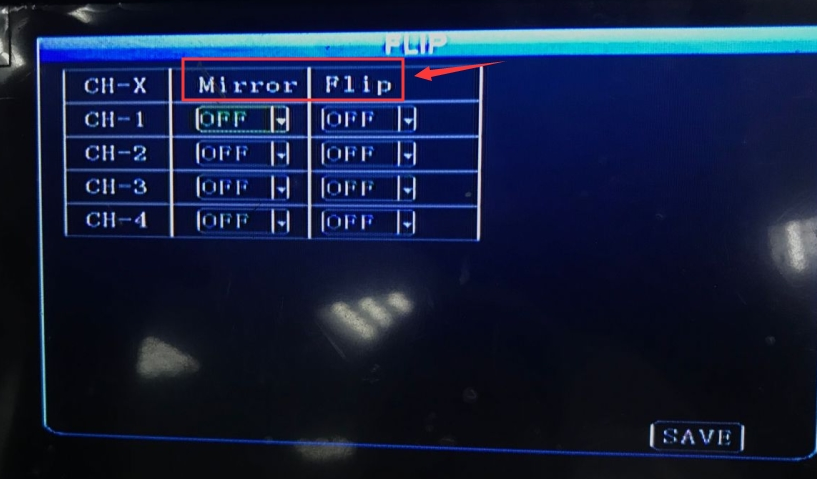 How to flip and mirror the camera image in MDVR side Picture2 How to flip and mirror the camera image in MDVR side Picture2