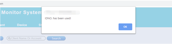 How to solve duplicate device ID on IVMS old server Picture1 How to solve duplicate device ID on IVMS old server Picture1