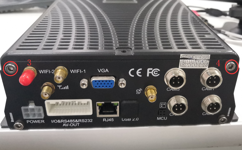 How to replace the 4G module on MDVR Picture2 How to replace the 4G module on MDVR Picture2