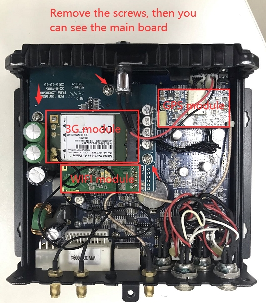 How to remove the enclosure of MDVR Picture7 How to remove the enclosure of MDVR Picture7