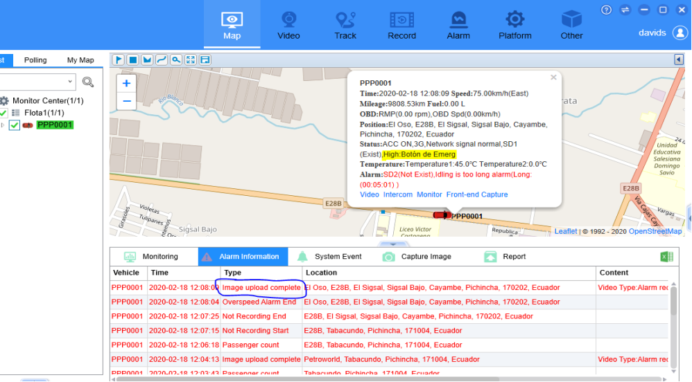 Why does Panice Button not appear in the Alarm Information list Picture1 Why does Panice Button not appear in the Alarm Information list Picture1
