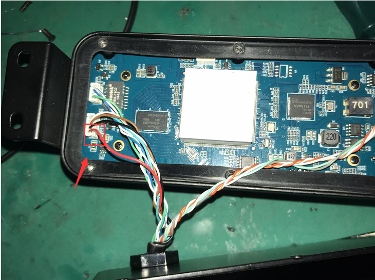 How to fix the Passenger-Counting Camera display splash screen problem Picture3