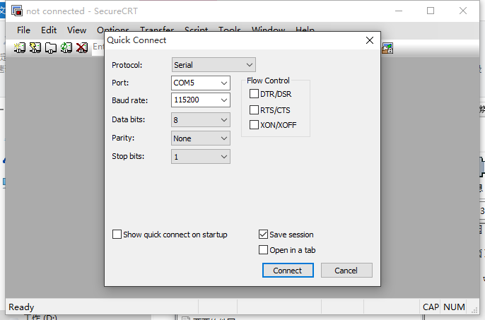 How to get MCU debug log using SecureCRT Picture1 How to get MCU debug log using SecureCRT Picture1
