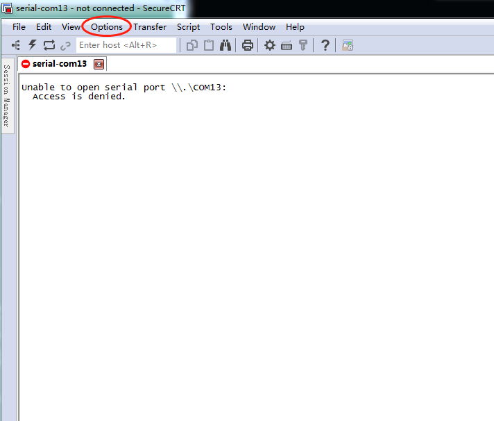 How to get MCU debug log using SecureCRT Picture5 How to get MCU debug log using SecureCRT Picture5