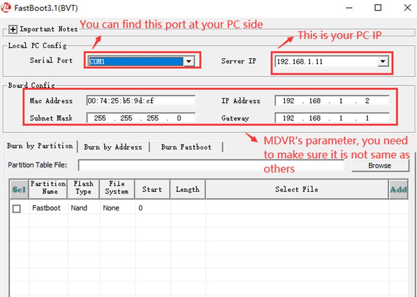 How to use FastBoot3.1_BVT tool burn the u-boot Picture2 How to use FastBoot3.1_BVT tool burn the u-boot Picture2