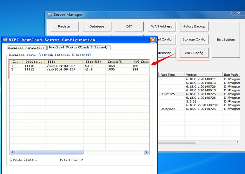 Use Cluster to WIFI download Picture8 Use Cluster to WIFI download Picture8