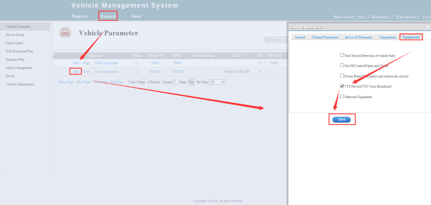 How to send TTS the MDVR Picture1 How to send TTS the MDVR Picture1