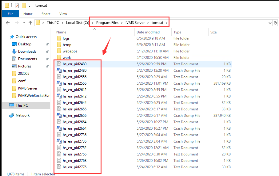 How to fix IVMS web server frequent write error file Picture1 How to fix IVMS web server frequent write error file Picture1