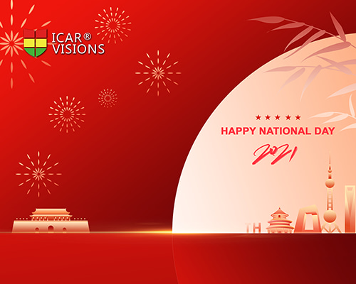 ICARVISIONS: 2021 Chinese National Day Holiday Notice