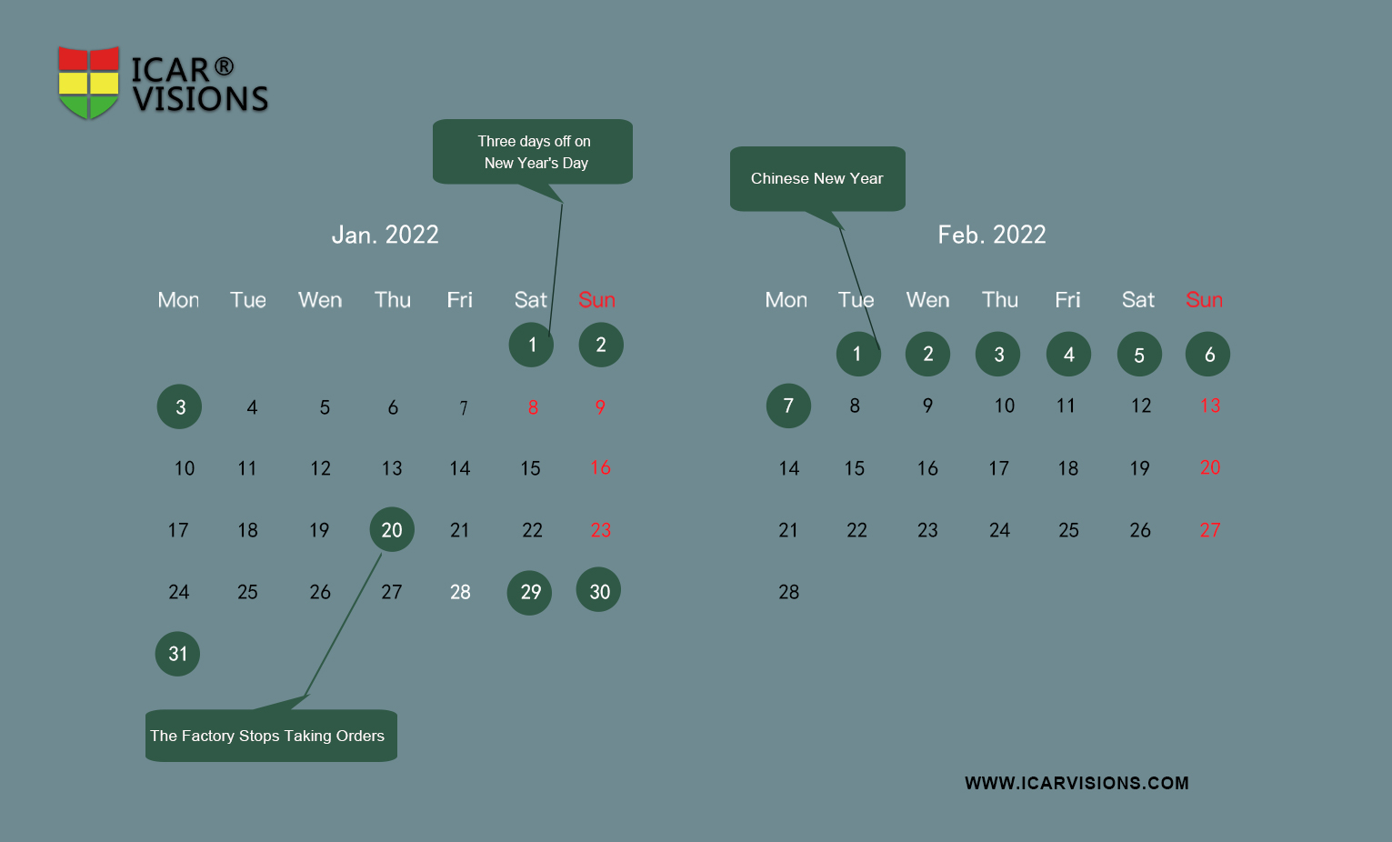 ICAR: Happy New Year 2022 Picture2 ICAR: Happy New Year 2022 Picture2