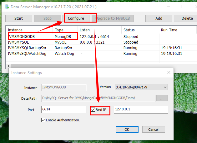 IVMS Server Mysql enable remote access Picture2 IVMS Server Mysql enable remote access Picture2