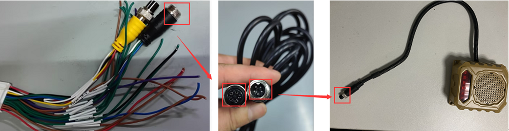 How to connect the Audible and Visual alarm Picture1 How to connect the Audible and Visual alarm Picture1