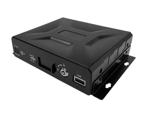 Single 4ch SD Card Mobile DVR Weight 500g